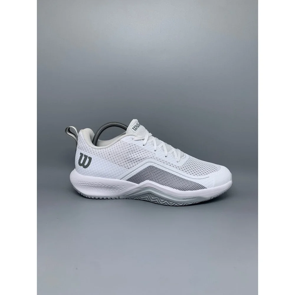 Wilson Rush Pro Lite White Tennis Pickleball Shoes Men's Sz 8 Women's Sz 9.5
